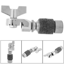 Alloy Jazz Drum Clutch Gray Zinc Alloy High Quality Hi-Hat Cymbal Holder
