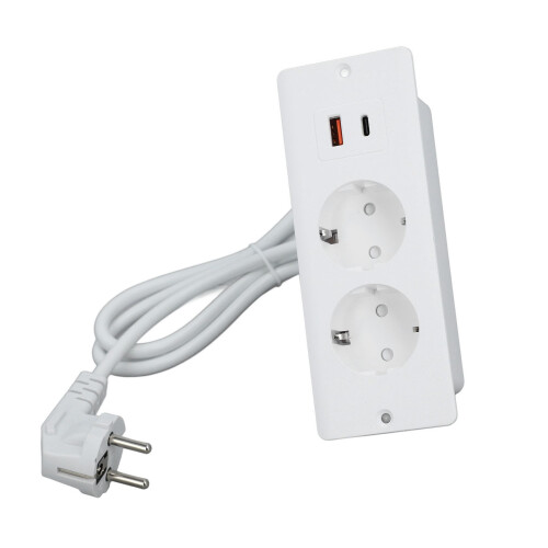 PD20W USB-C/USB-A 3000W 160x60x46mm Noir