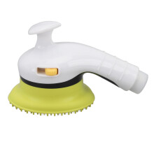 Cabezal de ducha modelo Cat Dog ABS+goma suave Amarillo