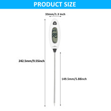 GM1311 Lebensmittelthermometer -50C-300C, 149,5 mm Messsonde