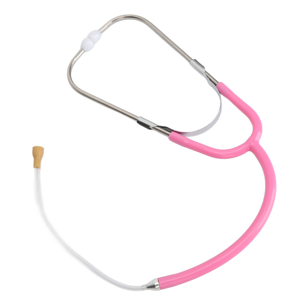 Pink Listening Stethoscope Binaural Earing Aid Audiphones Stethoscope Hearing