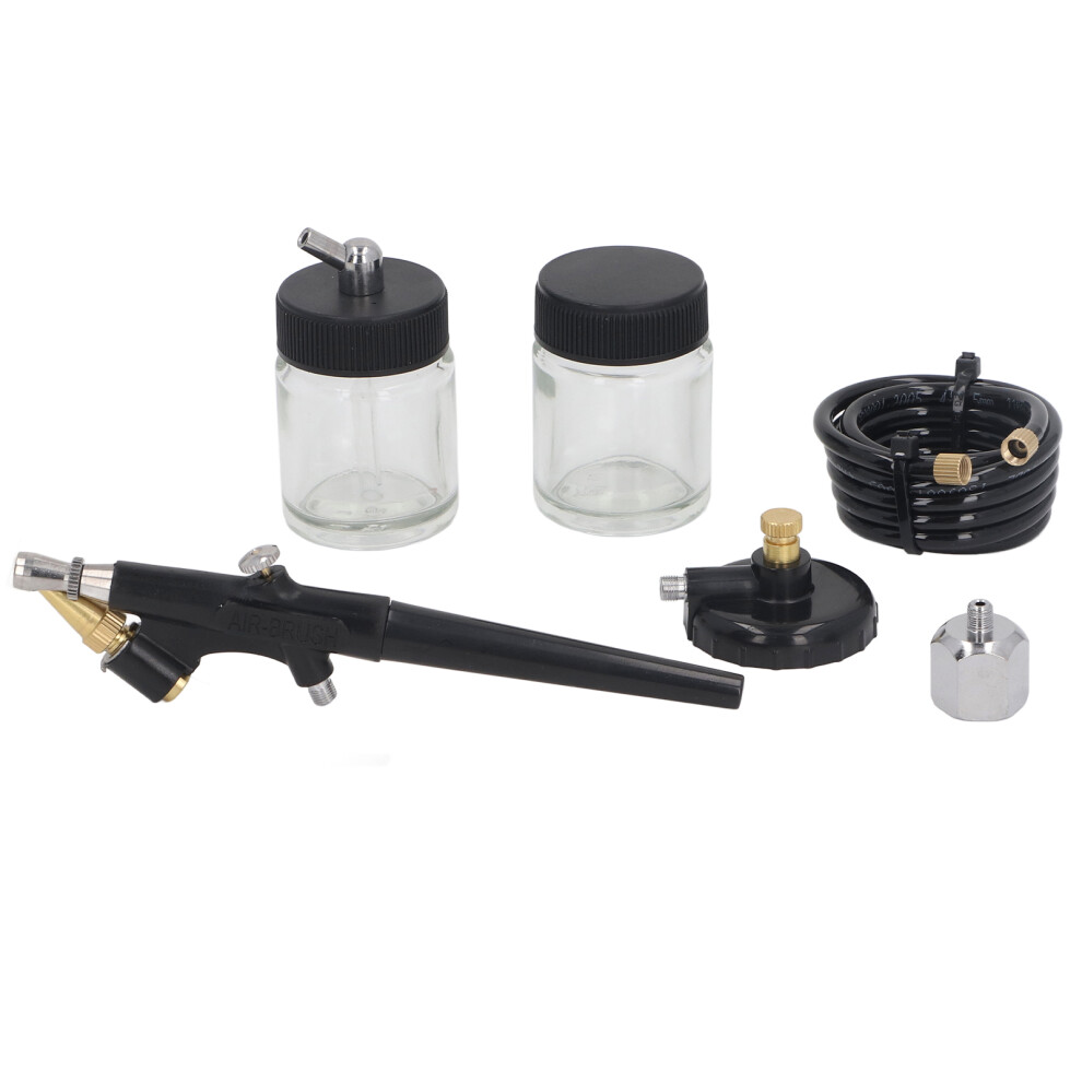 Portable Cordless Airbrush Kit for Nails and Cake Design 0.8mm Lower Pot Spray