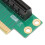 Carte riser PCIe 4X à 90 pour 1U/2U 8