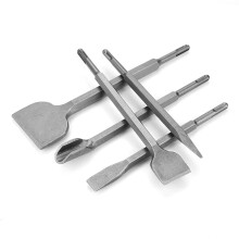 5PCS SDS PLUS HAMMER BITS DRILL SET CHISEL TOOL FOR CONCRETE WALL MASONRY