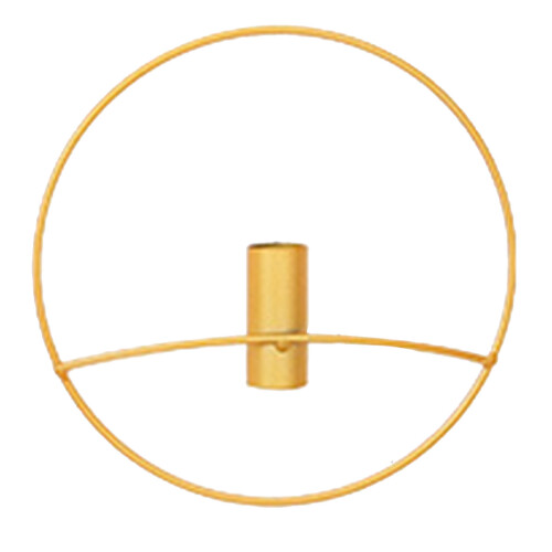 Piccolo portafiori artificiale da parete in ferro 2