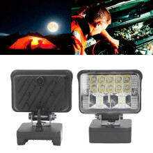 Cordless 11-15W LED Work Light 1200LM for 18V Lithium Batteries