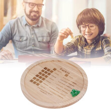 Bandeja para dados Farkle, 30 cm de madera de pino, juego familiar