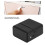 BT 203dpi Portable Mini Thermal Label Printer for Small Business Black 3