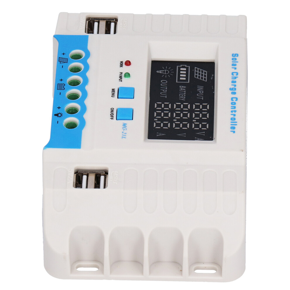 Solar Pwm 10A Solar Charge Controller Abs Lcd Display Mg2430z 12V/24V 4601334766738