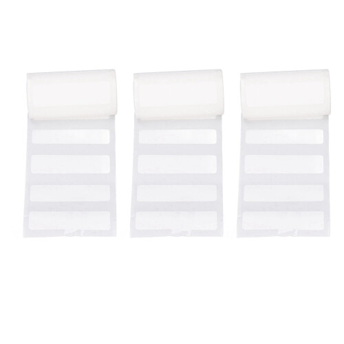 3 rollos autoadhesivos térmicos 450S 50x15mm blanco