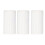 3 rollos autoadhesivos térmicos 450S 50x15mm blanco 16