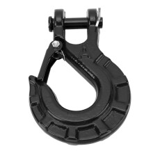 Gancio per catena di rimorchio 3/8 di pollice acciaio legato 15 t nero