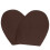 High-End Leather Shoe Protector: Dark Brown Rubber Soles & Heels 2