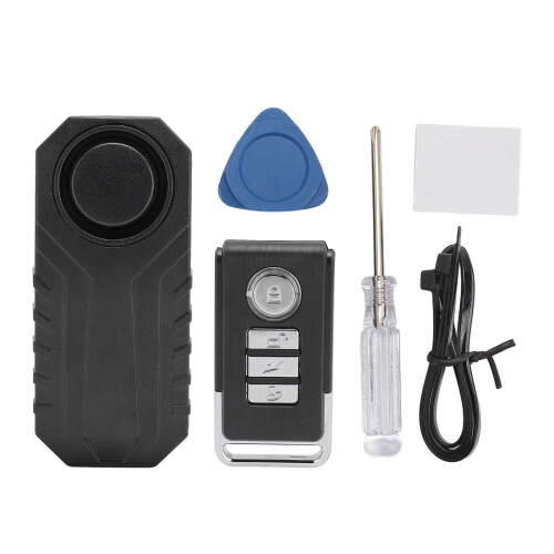 Alarme de vélo 113dB 3xAAA, Télécommande, Unité hôte ABS 1