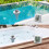 Schwimmendes Poolthermometer Weiß 16,3x10,3x2,8 cm 5