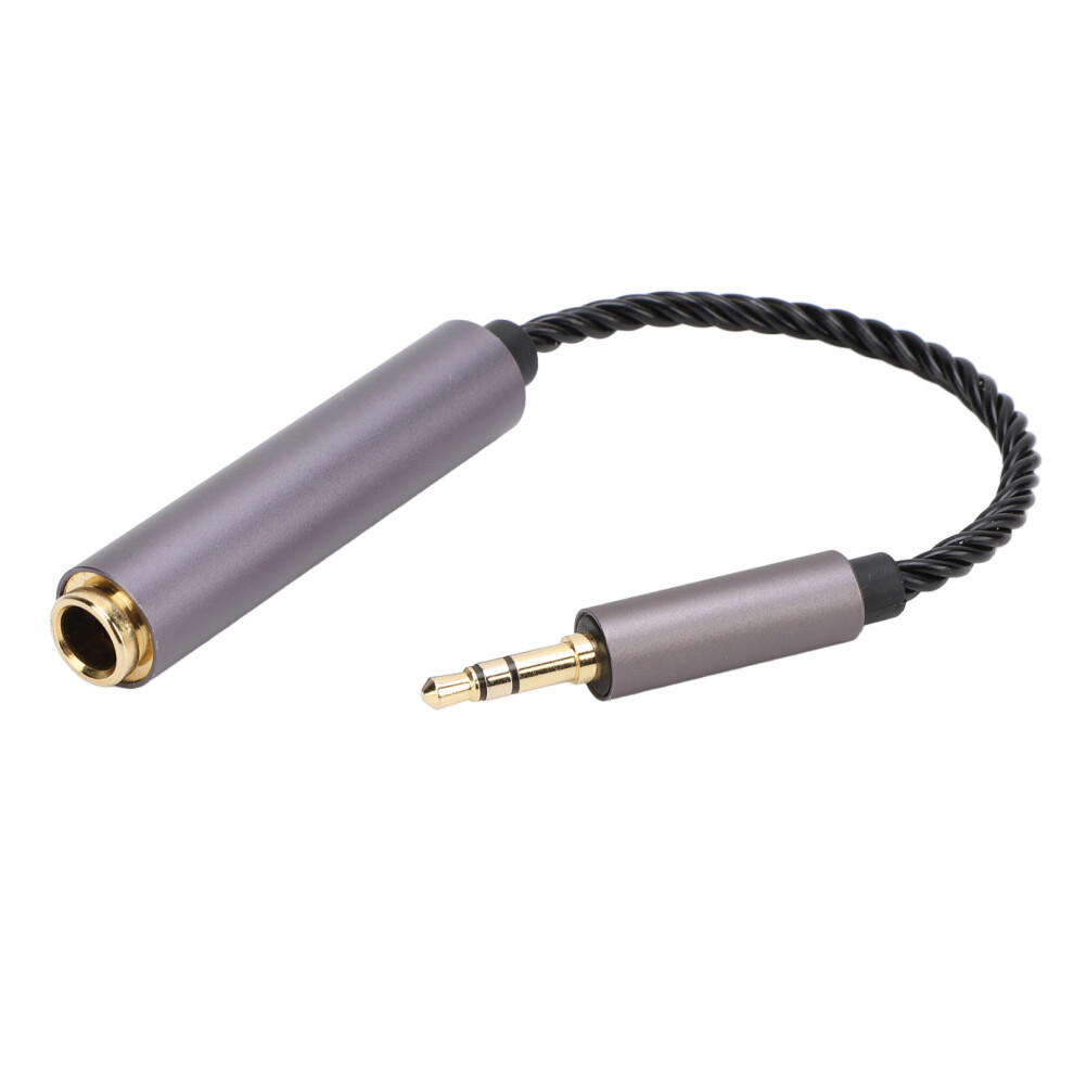 Durable 6.35Mm To 3.5Mm Stereo Adapter Connects Instruments To Devices 7661334775366