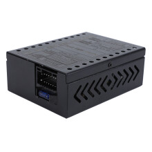 Amplificatore DSP per auto DC12V 4 canali x60W 2/4Ω Nero opaco