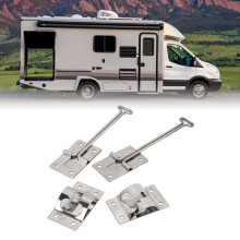 2 pezzi di chiavistelli per porta del camper in acciaio inossidabile 304, stile a T