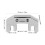 Cello Practice Mute Metal Silencer, Silver, Volume Reducer 2