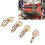 Ensemble de 4 supports de levage de moteur 5500 lb doré 16