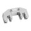 Cello Practice Mute Metal Silencer, Silver, Volume Reducer 10