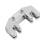 Cello Practice Mute Metal Silencer, Silver, Volume Reducer 14