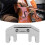 Cello Practice Mute Metal Silencer, Silver, Volume Reducer 15