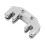 Cello Practice Mute Metal Silencer, Silver, Volume Reducer 13