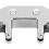 Cello Practice Mute Metal Silencer, Silver, Volume Reducer 7
