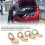 Ensemble de 4 supports de levage de moteur 5500 lb doré 5