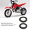 2 pezzi di camera d'aria 3.50/3.00-10 valvola TR4 50cc-125cc 5