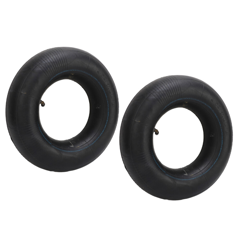 2Pcs 3.50/4.00Â6 Tire Tube Tr87 Bent Valve For Mowers & Atvs 8411334780612