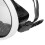 Gafas de buceo universales 180 panorámicas blanco/negro 10