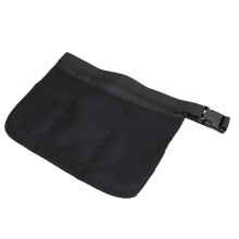 Gürteltasche für Tennisbälle, Einheitsgröße, Schwarz