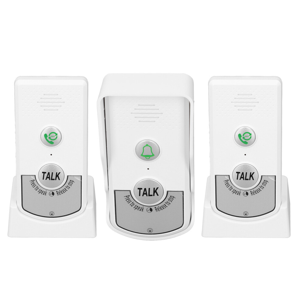 Wireless Ip54 Waterproof Intercom Doorbell 2-Way Voice Long Range 4921334784274