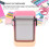 Custodia tascabile impermeabile da 10 cm, colore rosa gradiente 3