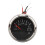 52MM DC 9-32V Voltmeter, Black Dial, Silver Bezel 3