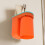 Porte-brosse à dents mural orange avec gobelet 16