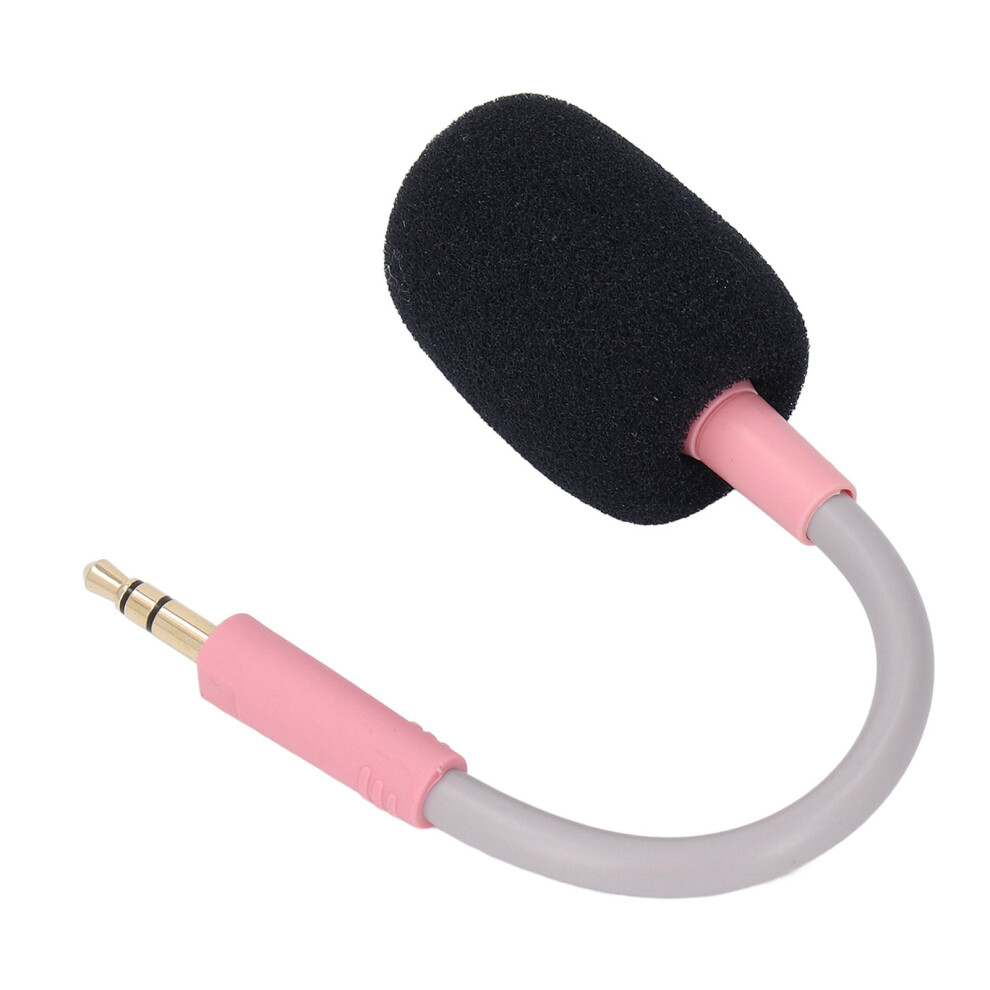 Barracuda X Compatible 3.5Mm Detachable Boom Mic For Gaming Headset Pink 7891334786738
