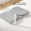 Toddler Bed Safety Rail Guard, Adjustable, Foldable, Gray, 78.5x41cm 11