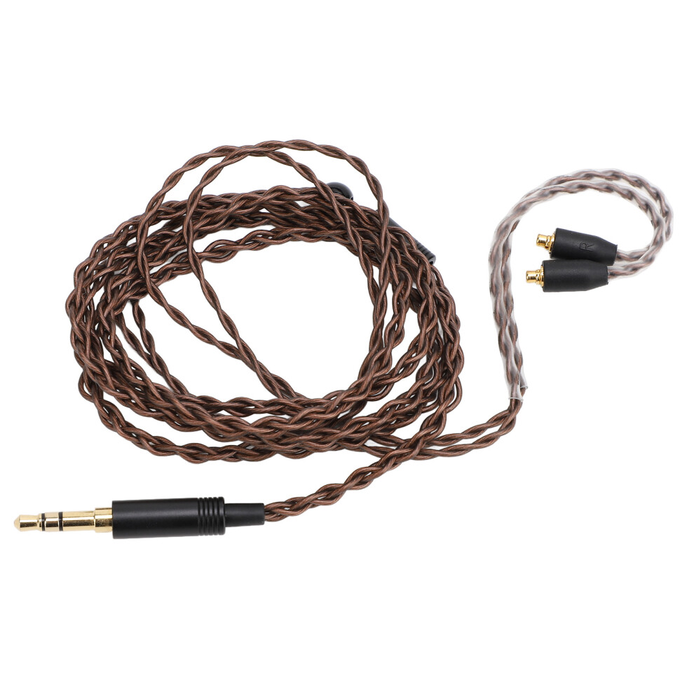 3.5Mm To Mmcx Woven Earphone Cable 1.2M Anti Tangling No Oxygen Copper 7621334786861