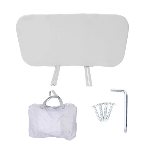 Toddler Bed Safety Rail Guard, Adjustable, Foldable, Gray, 78.5x41cm 2
