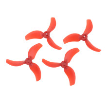 2 paires d'hélices de drone légères rouges 3032S PC