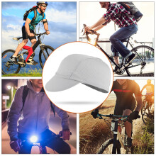 Grey Cycling Sport Cap Hat UV Protection for Road & Outdoor Riding