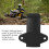 Supporto parabrezza con clip posteriore per GPS Dakota eTrex 4