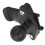 Supporto clip per GPS con testa a sfera da 1 pollice, Nylon/Alluminio. 13