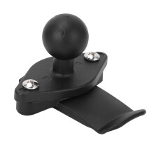 Support à pince GPS anti-vibration avec rotule sphérique de 1 pouce.