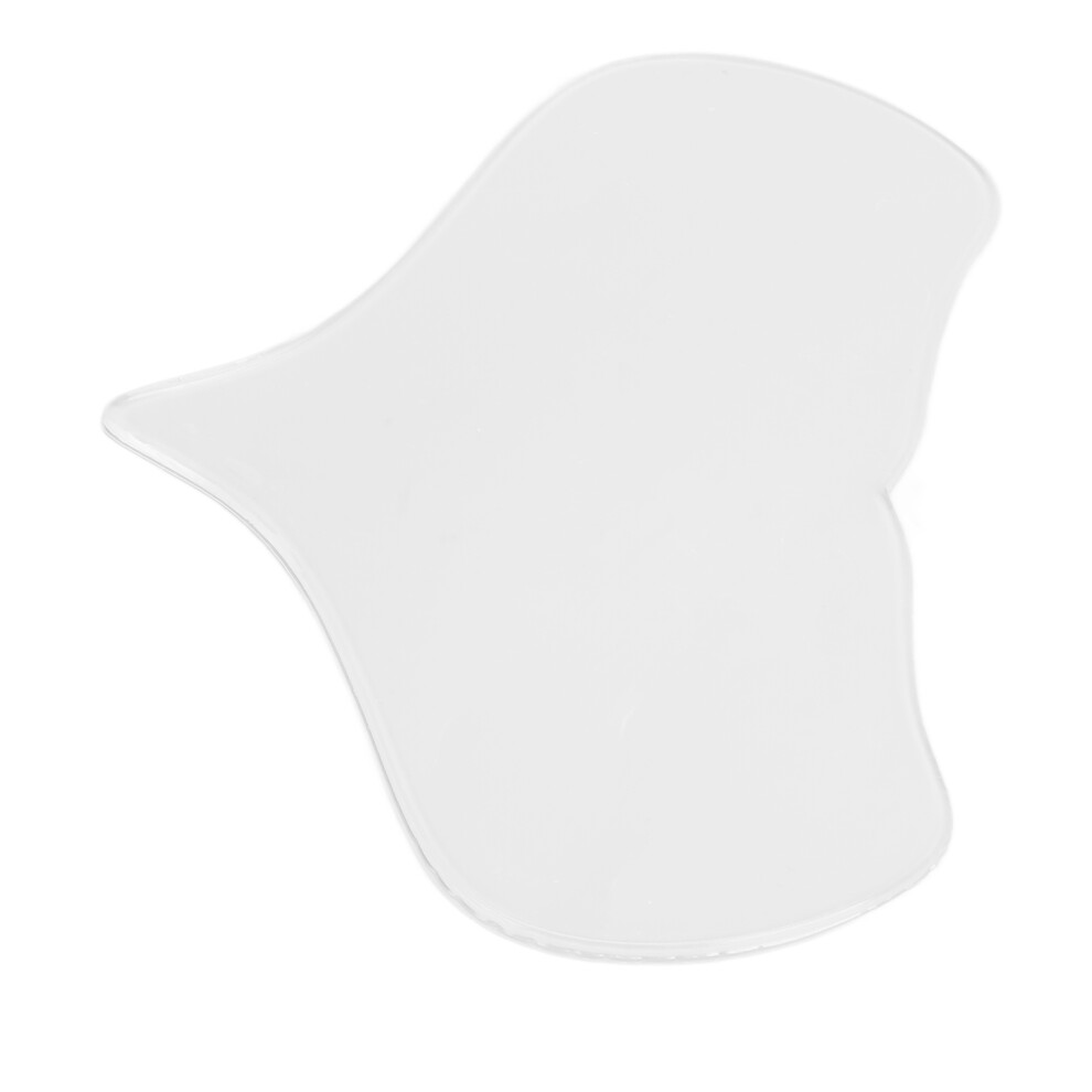Peach Silicone -Shaped Chest Wrinkle Patch, Transparent, Firming