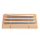 Three Tone Wind Chimes Orff Percussion, Silver/Wood, 17cm 14