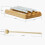 Three Tone Wind Chimes Orff Percussion, Silver/Wood, 17cm 8